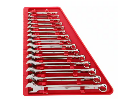 Milwaukee 15pc Combination Wrench Set - SAE