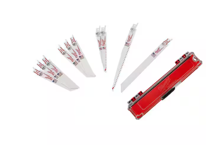 Milwaukee 19-Piece SAWZALL Blade Set with Case