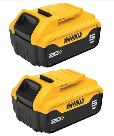 DeWalt 20V 5Ah Battery 2-Pack