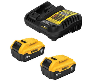 DeWalt 20V MAX Lithium-Ion Battery 2-Pack, 5.0 Ah