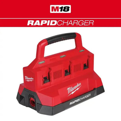 Milwaukee M18 18V Lithium-Ion PACKOUT 6-Port Rapid Charger