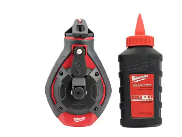 Milwaukee 100' Bold Line Kit w/ Red Chalk