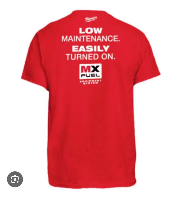 Milwaukee "Low Maintenance, Easily Turned On" T-Shirt - XXL
