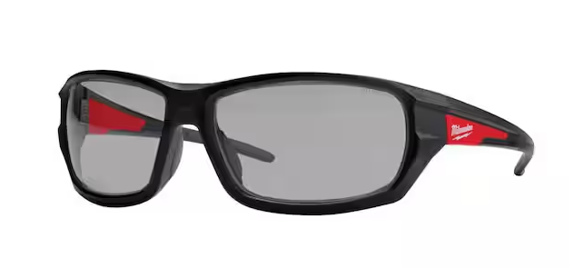 Milwaukee Gray Performance Fog-Free Safety Glasses