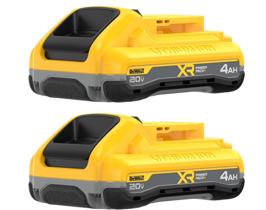 DeWalt 20V MAX XR 4.0 Ah Battery Packs (2-Pack)
