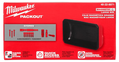 Milwaukee PACKOUT Large Magnetic Bin
