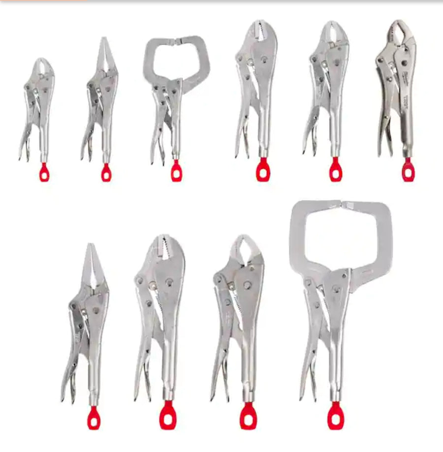 Milwaukee Torque Lock Locking Pliers Kit 10-Piece